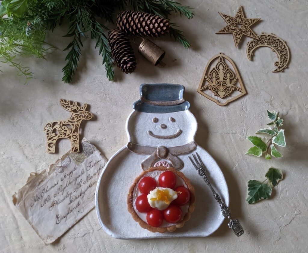 クリスマスプレート皿を作ろう@そしがや図工室 | 陶芸教室 祖師谷陶房